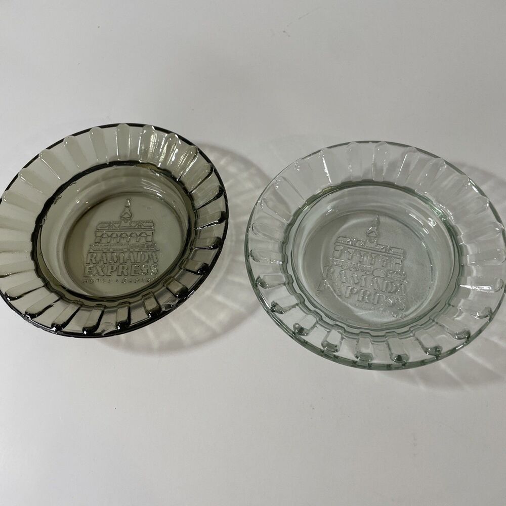 VINTAGE Ramada Express Hotel Casino Resort Ashtrays Las Vegas